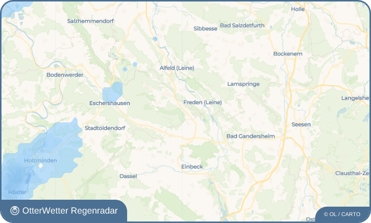 OtterWetter Regenradar-Widget Ammensen