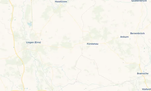 Regenradar Vorschaubild - Aktuelle Niederschläge in Andervenne und Umgebung