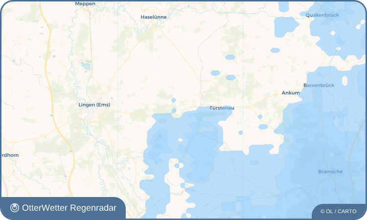Widget-Vorschau für Andervenne Wetter-Widget-Vorschau mit Vorhersagedaten für Andervenne