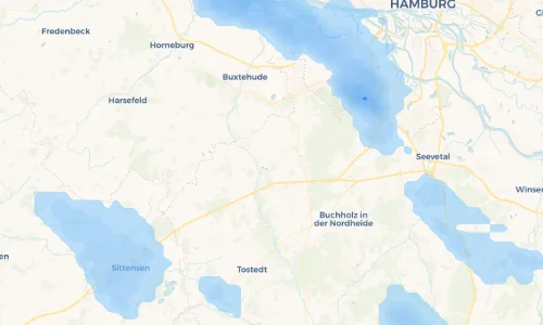 Regenradar Vorschaubild - Aktuelle Niederschläge in Appel und Umgebung