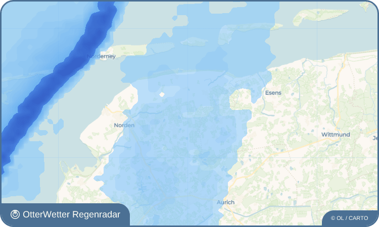 OtterWetter Regenradar-Widget Arle