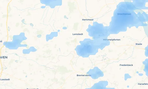 Regenradar Vorschaubild - Aktuelle Niederschläge in Armstorf und Umgebung