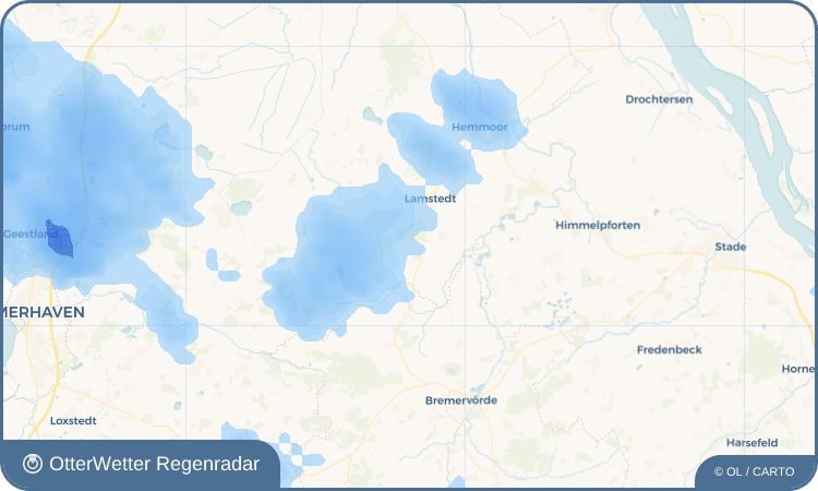 OtterWetter Regenradar-Widget Armstorf