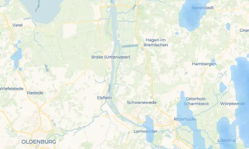Regenradar Vorschaubild - Aktuelle Niederschläge in Aschwarden und Umgebung