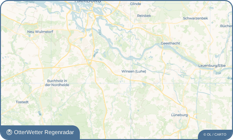 Wetter-Widget-Vorschau mit Vorhersagedaten für Ashausen