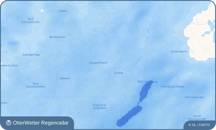 OtterWetter Regenradar-Widget Astfeld