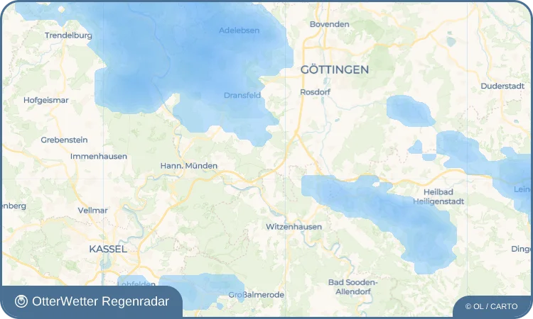 Wetter-Widget-Vorschau mit Vorhersagedaten für Atzenhausen