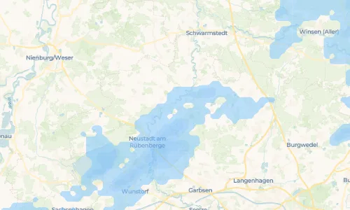 Regenradar Vorschaubild - Aktuelle Niederschläge in Averhoy und Umgebung