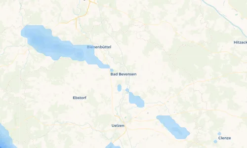 Regenradar Vorschaubild - Aktuelle Niederschläge in Bad Bevensen und Umgebung