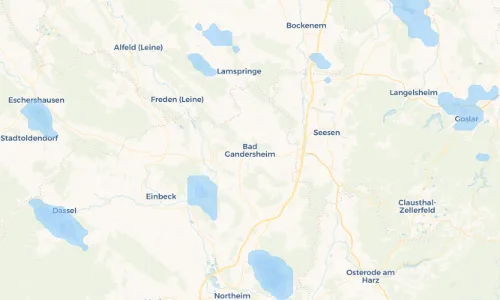 Regenradar Vorschaubild - Aktuelle Niederschläge in Bad Gandersheim und Umgebung