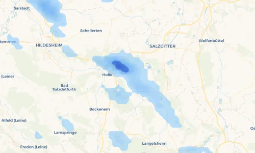 Regenradar Vorschaubild - Aktuelle Niederschläge in Baddeckenstedt und Umgebung