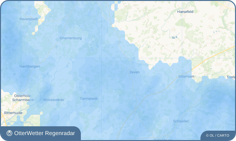 OtterWetter Regenradar-Widget Bademühlen