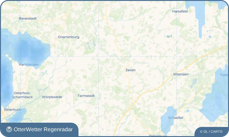 Widget-Vorschau für Bademühlen Wetter-Widget-Vorschau mit Vorhersagedaten für Bademühlen