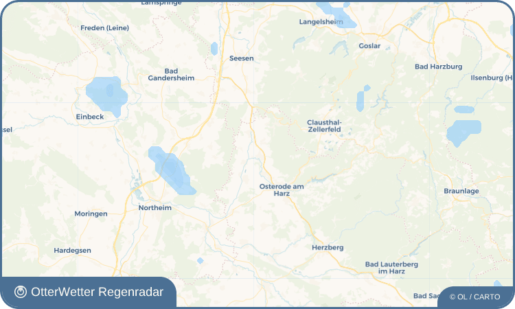 OtterWetter Regenradar-Widget Badenhausen