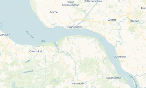 Regenradar Vorschaubild - Aktuelle Niederschläge in Balje und Umgebung