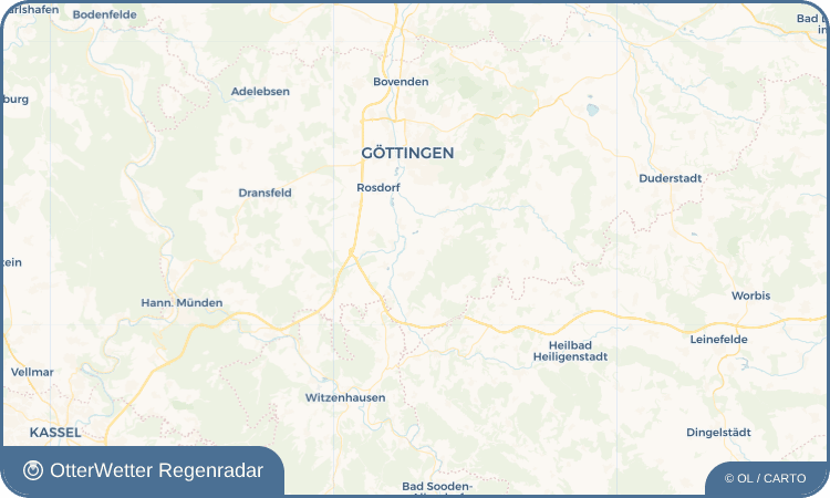 OtterWetter Regenradar-Widget Ballenhausen