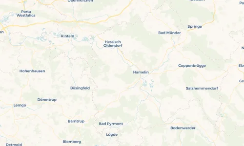 Regenradar Vorschaubild - Aktuelle Niederschläge in Bannensiek und Umgebung