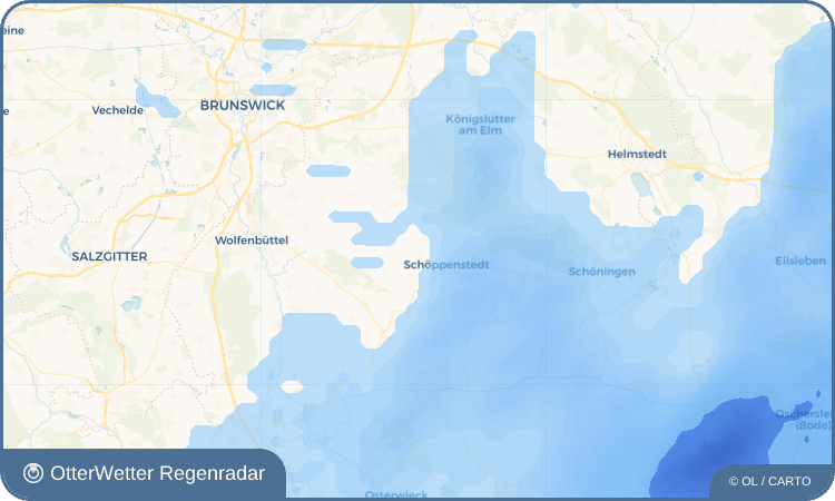 OtterWetter Regenradar-Widget Bansleben
