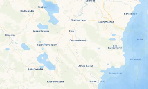Regenradar Vorschaubild - Aktuelle Niederschläge in Banteln und Umgebung