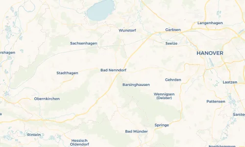 Regenradar Vorschaubild - Aktuelle Niederschläge in Bantorf und Umgebung