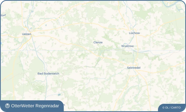 Wetter-Widget-Vorschau mit Vorhersagedaten für Banzau