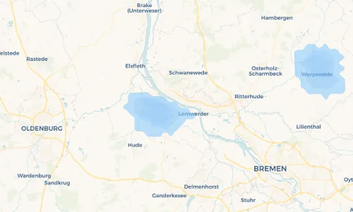 Regenradar-Vorschau: aktuelle Niederschläge in Bardenfleth und Umgebung