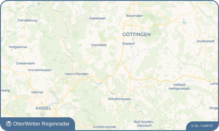 OtterWetter Regenradar-Widget Barlissen