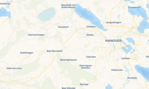 Regenradar Vorschaubild - Aktuelle Niederschläge in Barrigsen und Umgebung