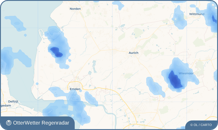 Widget-Vorschau für Barstede Wetter-Widget-Vorschau mit Vorhersagedaten für Barstede