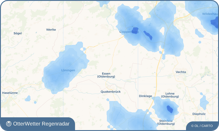 Wetter-Widget-Vorschau mit Vorhersagedaten für Bartmannsholte