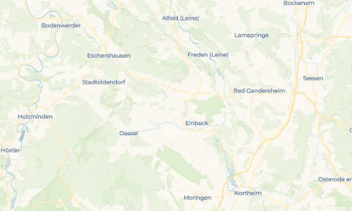 Regenradar Vorschaubild - Aktuelle Niederschläge in Bartshausen und Umgebung