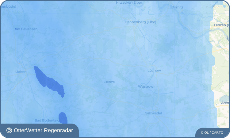 OtterWetter Regenradar-Widget Bausen