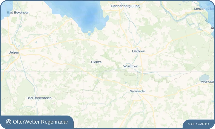 Wetter-Widget-Vorschau mit Vorhersagedaten für Beesem