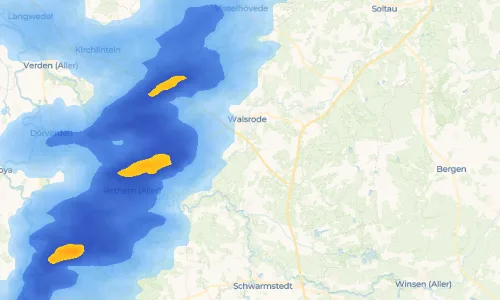 Regenradar Vorschaubild - Aktuelle Niederschläge in Beetenbrück und Umgebung