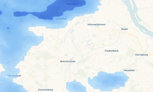 Regenradar-Vorschau: aktuelle Niederschläge in Behrste und Umgebung