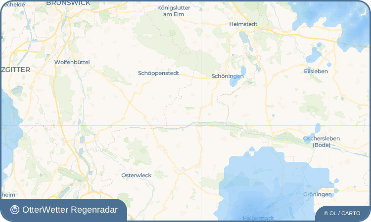 OtterWetter Regenradar-Widget Beierstedt