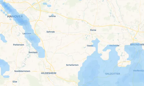 Regenradar Vorschaubild - Aktuelle Niederschläge in Bekum und Umgebung