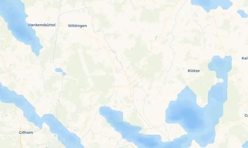 Regenradar Vorschaubild - Aktuelle Niederschläge in Benitz und Umgebung