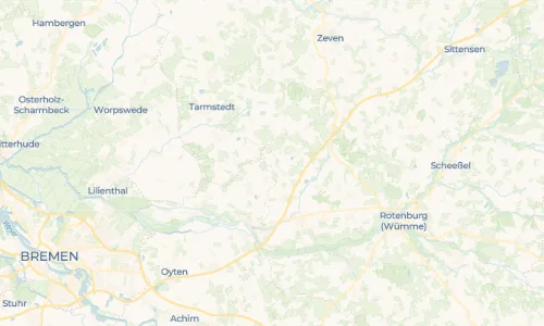 Regenradar Vorschaubild - Aktuelle Niederschläge in Benkel und Umgebung