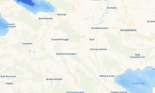 Regenradar Vorschaubild - Aktuelle Niederschläge in Benstorf und Umgebung