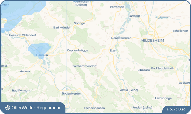OtterWetter Regenradar-Widget Benstorf