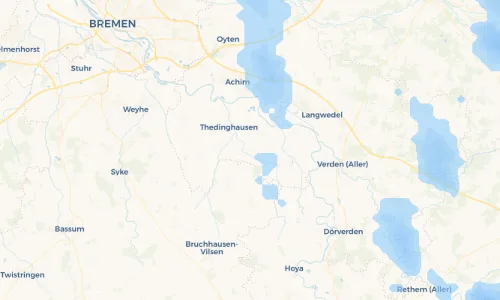 Regenradar Vorschaubild - Aktuelle Niederschläge in Beppen und Umgebung