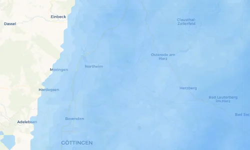 Regenradar Vorschaubild - Aktuelle Niederschläge in Berka und Umgebung