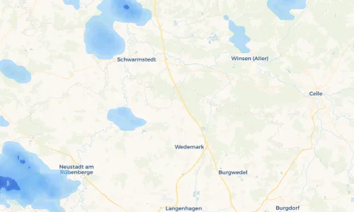 Regenradar Vorschaubild - Aktuelle Niederschläge in Berkhof und Umgebung