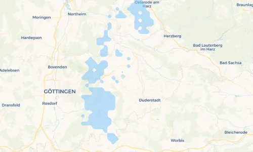Regenradar Vorschaubild - Aktuelle Niederschläge in Bernshausen und Umgebung