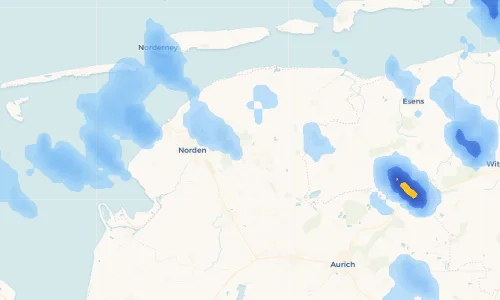 Regenradar Vorschaubild - Aktuelle Niederschläge in Berumbur und Umgebung
