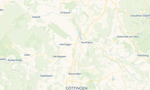 Regenradar Vorschaubild - Aktuelle Niederschläge in Berwartshausen und Umgebung