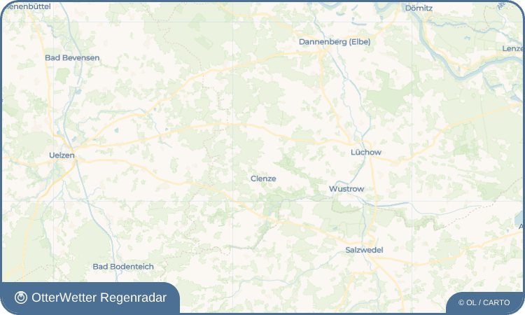 OtterWetter Regenradar-Widget Beseland