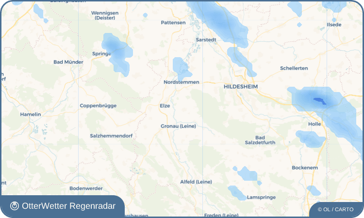 Widget-Vorschau für Betheln Wetter-Widget-Vorschau mit Vorhersagedaten für Betheln