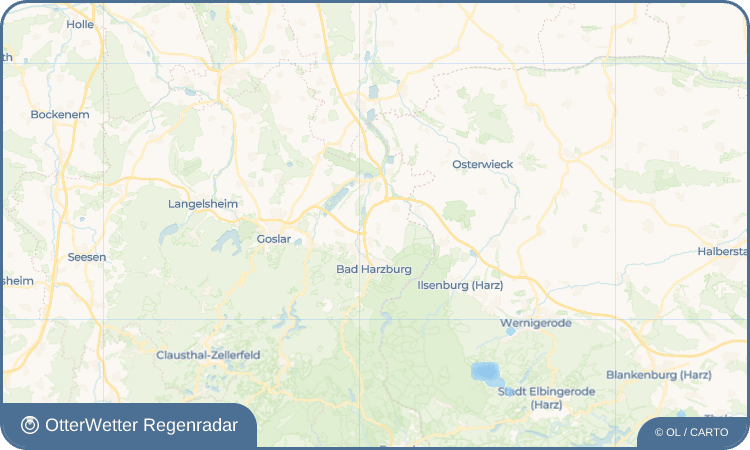 OtterWetter Regenradar-Widget Bettingerode